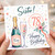 Sister 78th Birthday Card, Happy Birthday Champagne Card