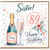 Sister 89th Birthday Card, Happy Birthday Card for Sister