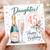 45th Birthday Card for Daughter, Happy Birthday Daughter 45 Card