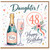 48th Birthday Card for Daughter, Happy Birthday Daughter Card