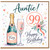 Auntie 99th Birthday Card, Happy Birthday Card for Auntie