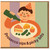 Prosecco Sips & Picky Bits Birthday Card - Party Hat Illustration with Nibbles and Bubbles - Fun Foodie Celebration Card
