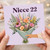 Niece 22nd Birthday Card