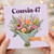 Cousin 47th Birthday Card