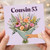 Cousin 53rd Birthday Card