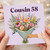 Cousin 58th Birthday Card