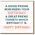 Funny Friend Birthday Card - A Good Friend Remembers Your Birthday, A Great Forgets Which It Is - Typographic Humour