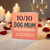Funny Dog Mum Love Card - 10/10 Would Recommend (But I Won’t) - Paw Print Design for Girlfriend, Wife or Partner - Anniversary, Valentine’s or Just Because