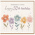 Wonderful Auntie 57th Birthday Card, Floral Birthday Card