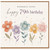 Nanny 79th Birthday Card, Floral Happy Birthday Card