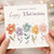 33rd Birthday Card for Cousin, Wonderful Cousin Happy 33rd Birthday Floral Card