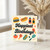 Happiest of Birthdays BBQ Food Birthday Card - Fun Colourful Burger, Hot Dog, Ketchup & Mustard, Corn and Grill Icons - Perfect for Foodies and BBQ Lovers