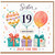 Sister 19th Birthday Card