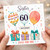 Sister 60th Birthday Card, Happy Birthday Just For You Design
