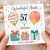 57th Birthday Card for Auntie, Wonderful Auntie Happy Birthday Card