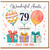 79th Birthday Card for Auntie, Wonderful Auntie Birthday Card