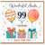 Auntie 99th Birthday Card, Wonderful Auntie Happy Birthday Card