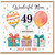 49th Birthday Card for Mum, Wonderful Mum Happy Birthday Card