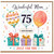 Mum 75th Birthday Card