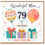 79th Birthday Card for Mum, Wonderful Mum Happy Birthday Card