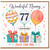 Nanny 77th Birthday Card, Wonderful Nanny Happy Birthday Card