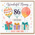 Nanny 86th Birthday Card, Wonderful Nanny Happy Birthday Card