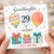 Granddaughter 29th Birthday Card, Happy Birthday Just For You Balloon Gift Design