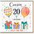 Cousin 20th Birthday Card
