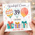 39th Birthday Card for Cousin, Wonderful Cousin Happy Birthday Card