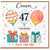 Cousin 47th Birthday Card - Happy Birthday Just For You
