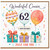62nd Birthday Cousin Card, Wonderful Cousin Happy Birthday Just For You Card