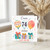 Cousin 74th Birthday Card, Happy Birthday Just For You Balloon and Gift Design