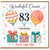 Wonderful Cousin 83rd Birthday Card, Just For You Happy Birthday Card