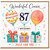 Cousin 87th Birthday Card, Wonderful Cousin Happy Birthday Card