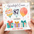 Cousin 87th Birthday Card, Wonderful Cousin Happy Birthday Card