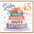45th Birthday Card for Sister, Lovely Sister Happy Birthday Card