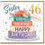 Sister 46th Birthday Card, Lovely Sister Happy Birthday Card