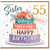 55th Birthday Card for Sister