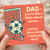 Funny Dad Football Card - You're Like a 90th Minute Winner - Father's Day Card for Dad from Son or Daughter