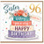 Sister 96th Birthday Card, Lovely Sister Birthday Card With Love
