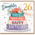 26th Birthday Card for Daughter, Lovely Daughter Happy Birthday Card