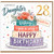 28th Daughter Birthday Card