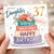 Daughter 37th Birthday Card, Lovely Happy Birthday Cake Design