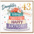 Daughter 43rd Birthday Card, Happy Birthday Cake Design Card With Love