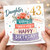 Daughter 43rd Birthday Card, Happy Birthday Cake Design Card With Love
