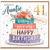 41st Birthday Card for Auntie, Lovely Auntie Happy Birthday Card