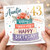 43rd Birthday Card for Auntie, Lovely Auntie Happy Birthday Card