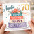70th Birthday Card for Auntie, Lovely Auntie Birthday Card