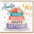 96th Birthday Card for Auntie