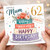 62nd Birthday Card for Mum, Lovely Mum Birthday Card, Floral Cake Happy Birthday Card